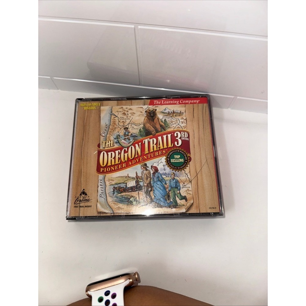 The Oregon Trail 3rd Edition Pioneer Adventures PC Mac 3 CD Set Learning Company